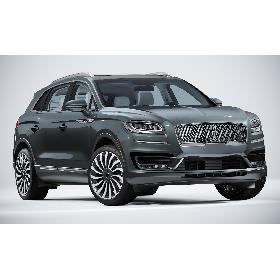 3D 2020 Lincoln Nautilus model